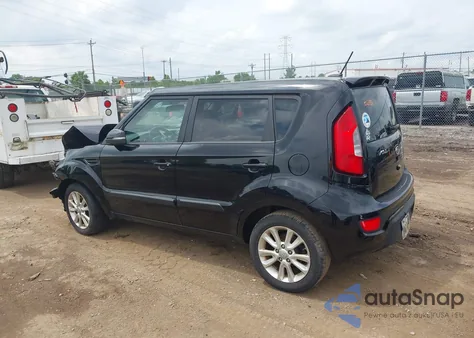 2012 Kia Soul + from USA, damaged, VIN KNDJT2A60C7363033